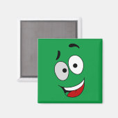 Gelukkige magneten - Kook Art - Blijf glimlachen e (Voorkant / Achterkant)