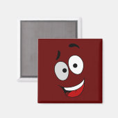 Gelukkige magneten - Kook Art - Blijf glimlachen e (Voorkant / Achterkant)