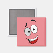 Gelukkige magneten - Kook Art - Blijf glimlachen e (Voorkant / Achterkant)