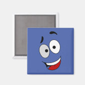 Gelukkige magneten - Kook Art - Blijf glimlachen e (Voorkant / Achterkant)