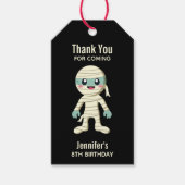 Gelukkige mama Schattige Halloween Monster Verjaar Cadeaulabel (Voorkant)