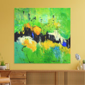 Gelukkige manier canvas afdruk (Insitu (Woonkamer))