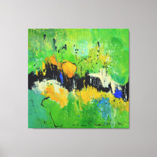 Gelukkige manier canvas afdruk