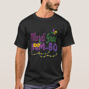 Gelukkige Mardi Gras Moeder Boe Grappig Carnaval M T-shirt