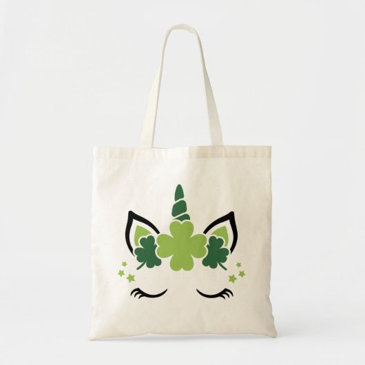 Gelukkige meid, St. Patrick's Day Tote Bag (Voorkant)