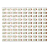 Gelukkige metselaar pot en rietjes picknick tafelk tafelkleed (Voorkant (Horizontaal))