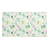 Gelukkige Moderne Posies Kussensloop (Achterkant)