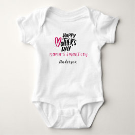 Gelukkige Moeder Dag Gepersonaliseerde Naam Cute M Romper