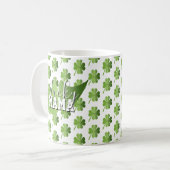 Gelukkige Moeder St. Patrick's Day Koffiemok (Voorkant links)