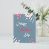 Gelukkige Moederdag 2025 Bloem Briefkaart (Staand voorkant)