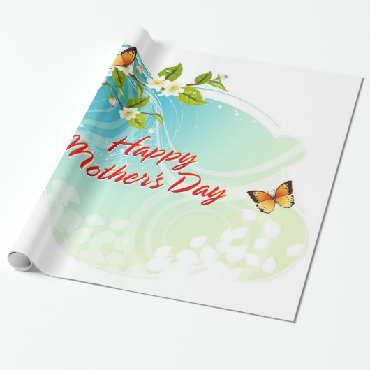 Gelukkige Moederdag 22 Cadeaupapier (Uitgerold)