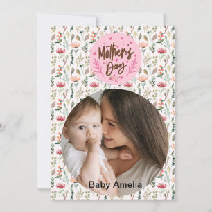 Gelukkige Moederdag aan de beste mama foto Feestdagenkaart