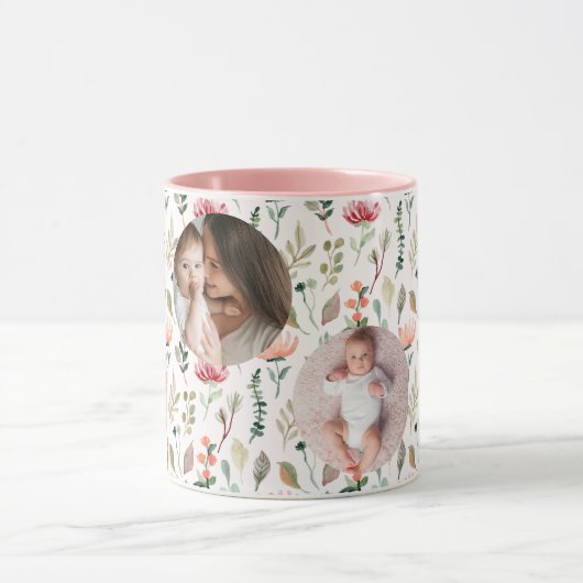 Gelukkige Moederdag aan de beste mama foto Mok (Midden)