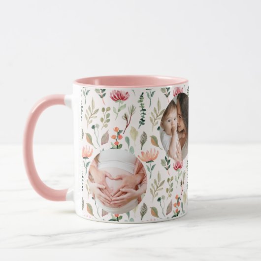 Gelukkige Moederdag aan de beste mama foto Mok (Links)