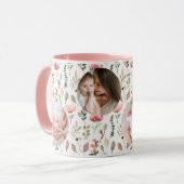 Gelukkige Moederdag aan de beste mama foto Mok (Voorkant links)