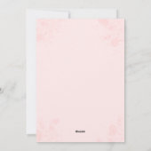 Gelukkige Moederdag Aquarel Bloem Foto Kaart (Achterkant)