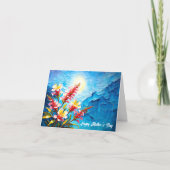 Gelukkige Moederdag Australische Myrtle Flowers Kaart (Voorkant)