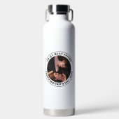 Gelukkige Moederdag Beste Vriend Mama Foto Waterfles (Voorkant)