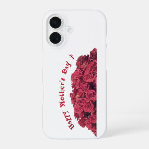 Gelukkige Moederdag, Bloem Roos Bloem iPhone 16 Hoesje