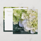 Gelukkige Moederdag Bloemrijke Liefde Bijbeltekst  Feestdagenkaart (Voorkant / Achterkant)