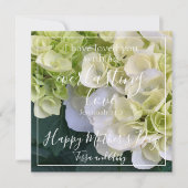 Gelukkige Moederdag Bloemrijke Liefde Bijbeltekst Feestdagenkaart (Voorkant)