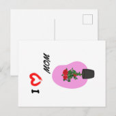 Gelukkige Moederdag Briefkaart (Voorkant / Achterkant)