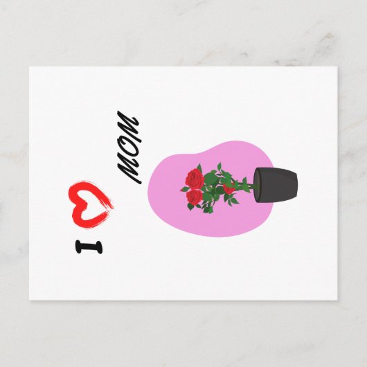 Gelukkige Moederdag Briefkaart (Voorkant)
