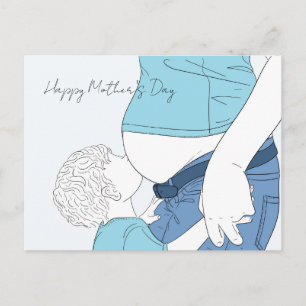 Gelukkige Moederdag Briefkaart