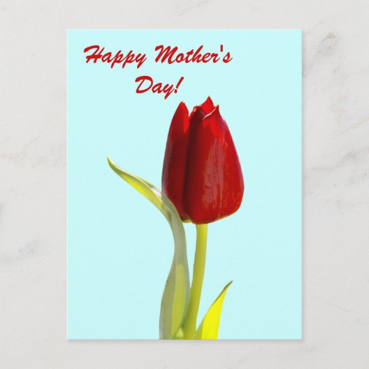 Gelukkige Moederdag Briefkaart (Voorkant)