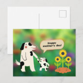 Gelukkige Moederdag Briefkaart (Voorkant / Achterkant)