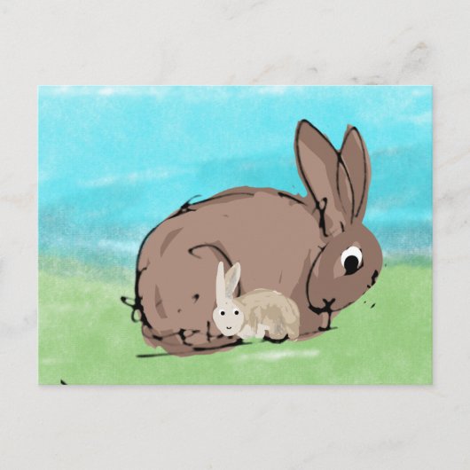 Gelukkige Moederdag Briefkaart (Voorkant)