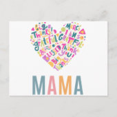 Gelukkige Moederdag Briefkaart (Voorkant)