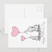 Gelukkige Moederdag Briefkaart (Voorkant / Achterkant)