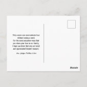Gelukkige Moederdag Briefkaart (Achterkant)