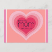 Gelukkige Moederdag Briefkaart (Voorkant)