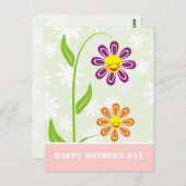 Gelukkige Moederdag-Briefkaarten Briefkaart (Voorkant / Achterkant)