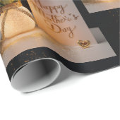 Gelukkige Moederdag Cadeaupapier (Rol Hoek)