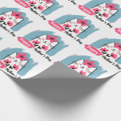 Gelukkige Moederdag Cadeaupapier (Hoek)