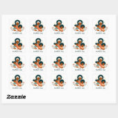 Gelukkige Moederdag - Een liefdevolle omhelzing va Vierkante Sticker (Vel)