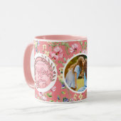 Gelukkige Moederdag Elegante Moderne Foto Mok (Voorkant links)