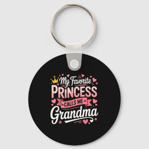 Gelukkige Moederdag favoriete prinses belt oma Sleutelhanger
