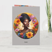 Gelukkige Moederdag Feestdagen Kaart (Achterkant)