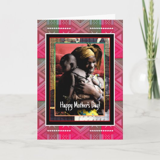 Gelukkige Moederdag Feestdagen Kaart (Voorkant)