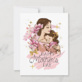 Gelukkige Moederdag! Feestdagenkaart (Voorkant)