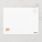 Gelukkige Moederdag gele bloem Briefkaart (Achterkant)