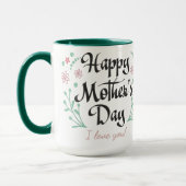 Gelukkige Moederdag gepersonaliseerde foto & beric Mok (Links)