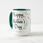 Gelukkige Moederdag gepersonaliseerde foto & beric Mok (Voorkant links)