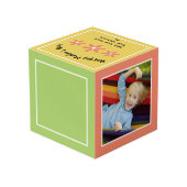 Gelukkige Moederdag Gepersonaliseerde Multifoto Kubus (Achter hoekig)