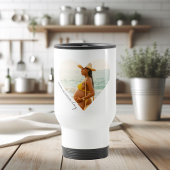 Gelukkige Moederdag Hartfoto Reisbeker