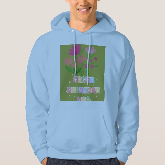 GELUKKIGE MOEDERDAG  HOODIE (Voorkant)